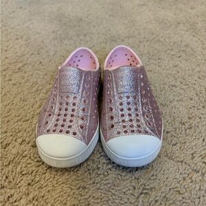 Native Glitter Pink Jefferson shoes